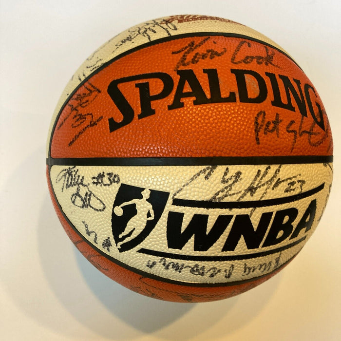 2001 WNBA All Star Game Team Signed Official Game Basketball