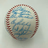 Vintage 1986 New York Mets World Series Champs Team Signed Baseball JSA COA