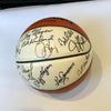 Julius Erving Oscar Robertson HOF Legends Signed Basketball 16 Sigs JSA