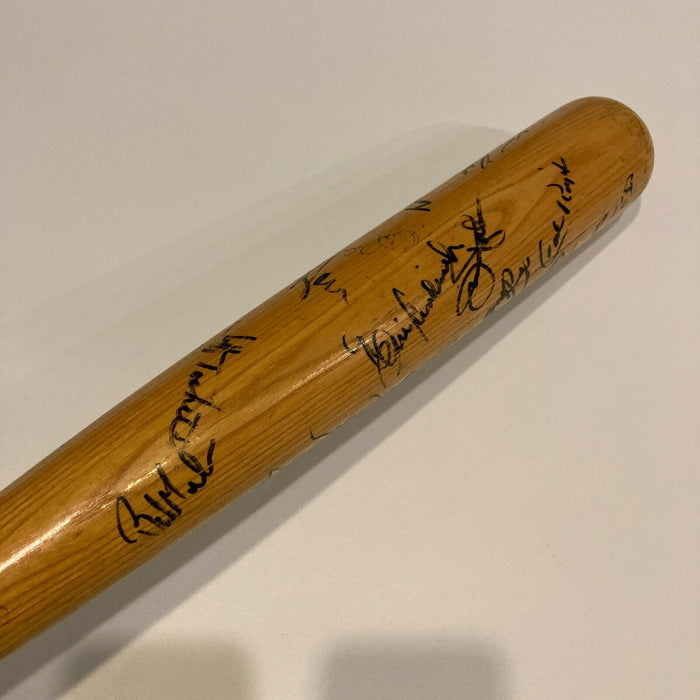 Cal Ripken Sr. Cal Ripken Jr. & Billy 1991 Baltimore Orioles Signed Bat JSA COA