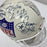 Johnny Unitas Joe Namath Len Dawson Hall Of Fame Multi Signed NFL Helmet JSA COA