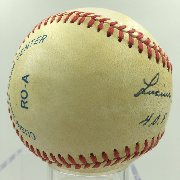 RARE Luke Appling Lucius Benjamin HOF 1964 Full Name Signed AL Baseball PSA DNA