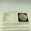 Duke Snider Signed Heavily Inscribed Career STAT Baseball With JSA COA