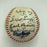 1970's HOF Multi Signed Baseball Freddie Lindstrom Earl Averill Grimes JSA