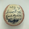 1970's HOF Multi Signed Baseball Freddie Lindstrom Earl Averill Grimes JSA