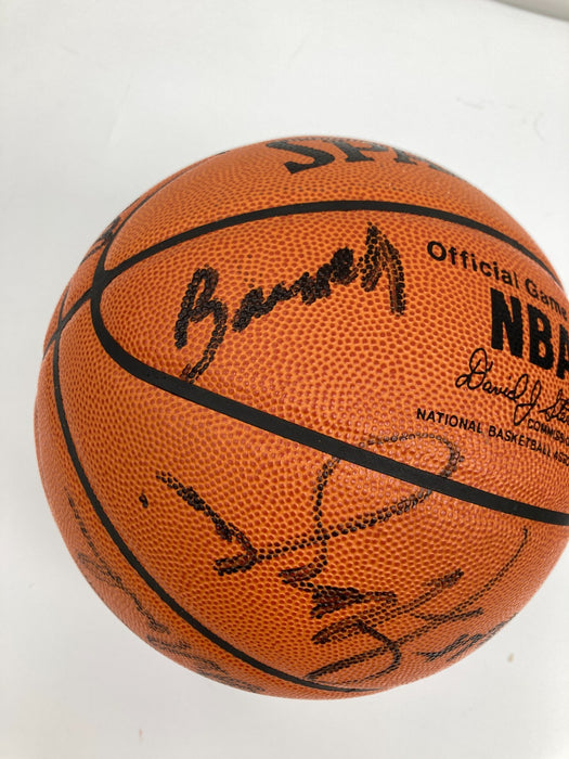 1969 - 1970 New York Knicks NBA Champs Team Signed Basketball JSA COA