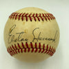 Beautiful Elston Howard Single Signed Baseball JSA COA Rare Sweet Spot Signature
