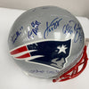 2004 New England Patriots Super Bowl Champs Team Signed Helmet Tom Brady Beckett