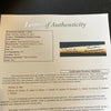 Rare Philadelphia Athletics Legends Full Name Signed Inscribed Bat With JSA COA