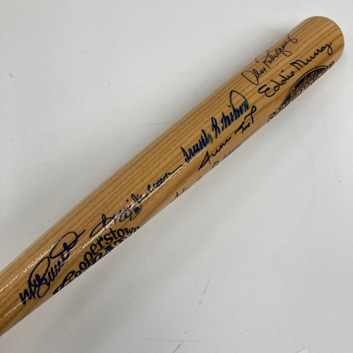 500 Home Run Club Signed Bat 13 Sigs Hank Aaron Willie Mays Beckett COA