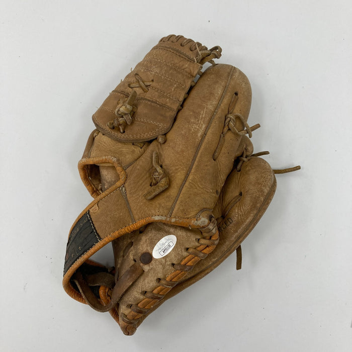 Phil Rizzuto Signed 1940's Game Model Baseball Glove JSA COA