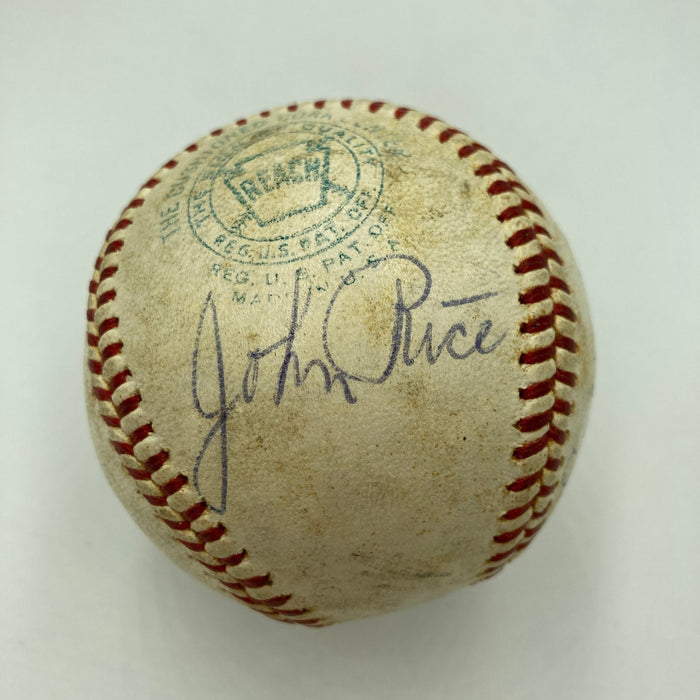 1966 World Series Game Used Baseball Signed By Umpires Orioles VS Dodgers JSA