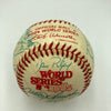 Beautiful 1984 Detroit Tigers World Series Champs Team Signed W.S. Baseball JSA
