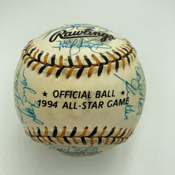 1994 All Star Game National League Team Signed Baseball Barry Bonds PSA DNA COA