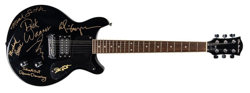 Alice Cooper Band Multi Signed Electric Guitar 5 Sigs JSA COA