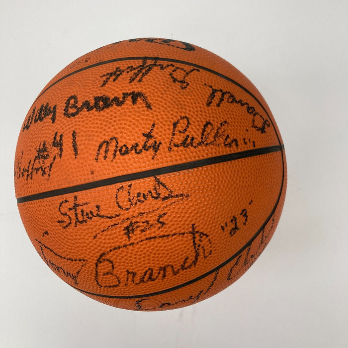 1980 University Of Louisville Cardinals NCAA Champs Team Signed Basketball JSA