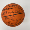 1980 University Of Louisville Cardinals NCAA Champs Team Signed Basketball JSA