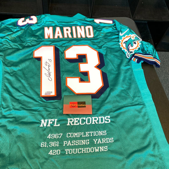 Dan Marino Signed Authentic Miami Dolphins Game Model Jersey UDA Upper Deck COA