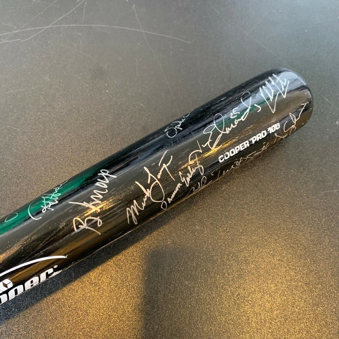1994 California Angels Team Signed Game Used Cooper Baseball Bat