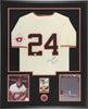 Willie Mays "660 Home Runs" Signed Inscribed New York Giants Jersey JSA COA