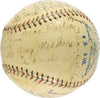 Jimmie Foxx Rookie  1925 Philadelphia Athletics A's Team Signed Baseball PSA DNA