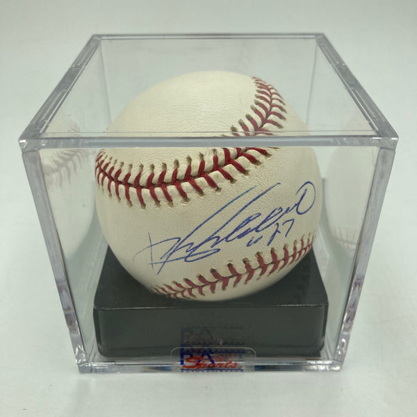 Vladimir Guerrero Signed Major League Baseball PSA DNA Graded 10 GEM MINT