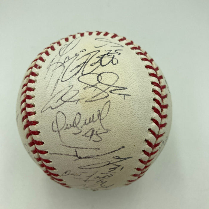 2015 Kansas City Royals World Series Champs Team Signed W.S. Baseball JSA COA
