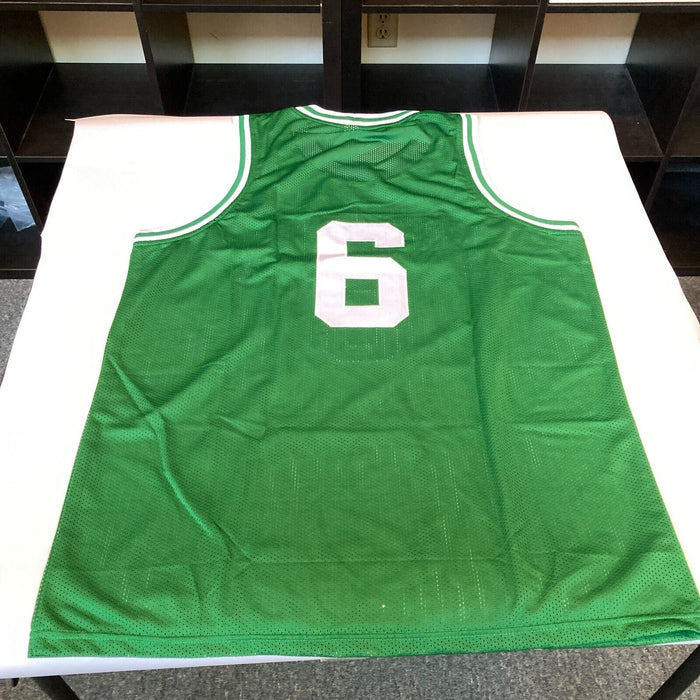 Bill Russell #6 Signed Autographed Boston Celtics Jersey With JSA COA