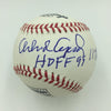 Orlando Cepeda Signed Heavily Inscribed Stat Baseball Hall Of Fame Logo JSA COA