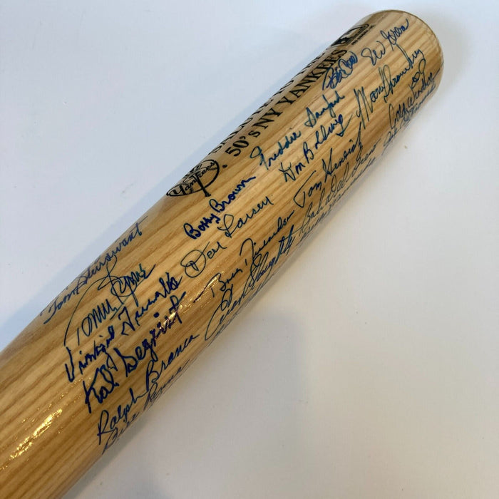 1950's New York Yankees Legends Multi Signed Baseball Bat 55 Sigs! JSA COA