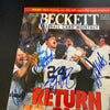 1996 New York Yankees World Series Champs Team Signed Magazine Beckett COA