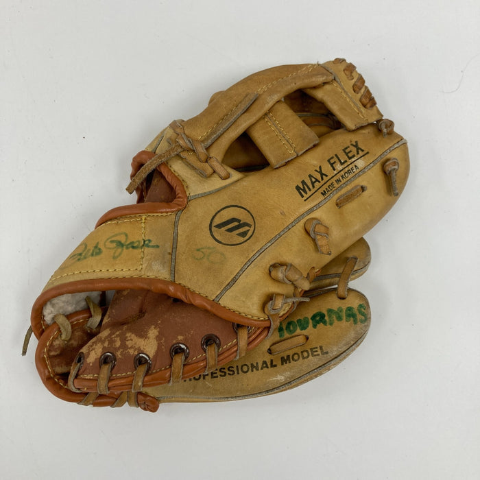 Pete Rose Signed 1970's Mizuno Game Model Baseball Glove JSA COA