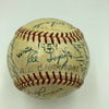 1959 Chicago White Sox AL Champs Team Signed Baseball Nellie Fox JSA COA