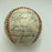 1959 Chicago White Sox AL Champs Team Signed Baseball Nellie Fox JSA COA