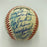 1986 New York Mets World Series Champs Team Signed Vintage NL Baseball JSA COA