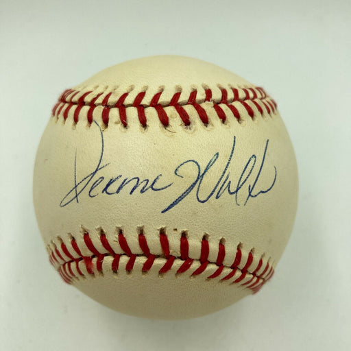 Jerome Walton Signed Autographed Official National League Baseball