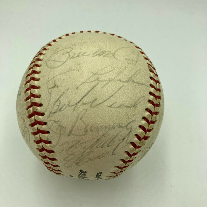 Roberto Clemente Hank Aaron Sandy Koufax 1966 All Star Game Signed Baseball JSA
