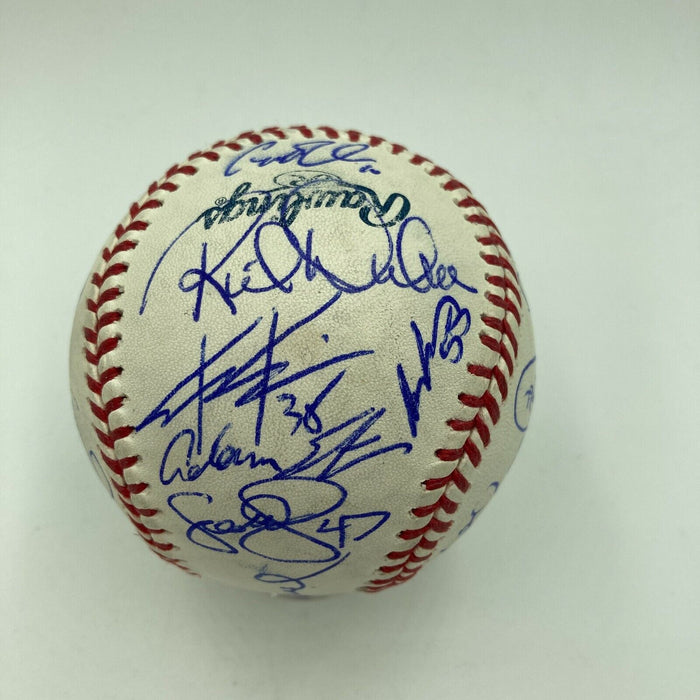 2008 Philadelphia Phillies World Series Champs Team Signed Baseball Beckett COA