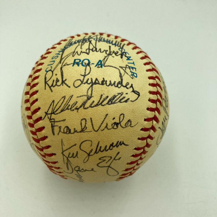 1983 Minnesota Twins Team Signed Official American League Baseball