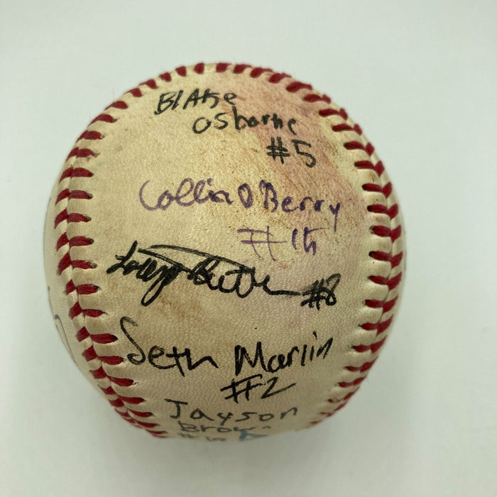 Goodlettsville Tennessee Team Signed 2012 Little League World Series Baseball