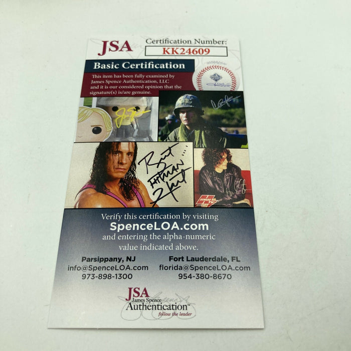 Roy Firestone Signed Autographed MLB Baseball Celebrity JSA COA