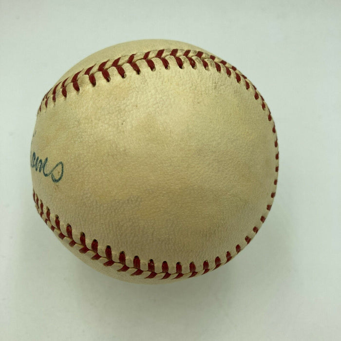 The Finest Ted Williams Playing Days Signed 1950's American League Baseball JSA