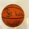 1987-88 Los Angeles Lakers NBA Champions Team Signed NBA Game Basketball PSA DNA