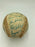 1976 All Star Game Team Signed Baseball Thurman Munson Hank Aaron JSA COA