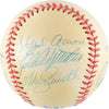 500 Home Run Signed Baseball Mickey Mantle Ted Williams Willie Mays 11 Sigs JSA