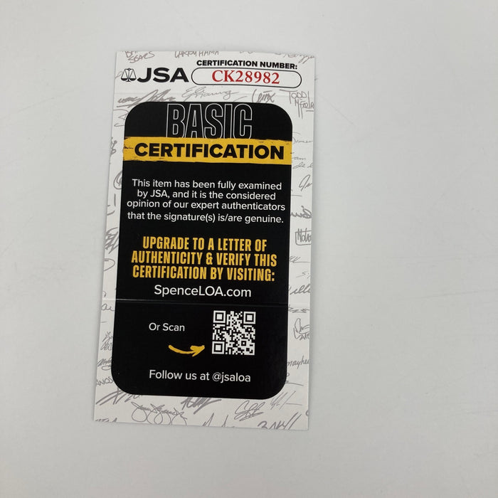 Chipper Jones Rookie Era Signed Louisville Slugger Game Model Baseball Bat JSA