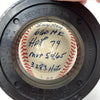 Willie Mays Signed Heavily Inscribed Career STAT Baseball Beckett MINT 9 & JSA