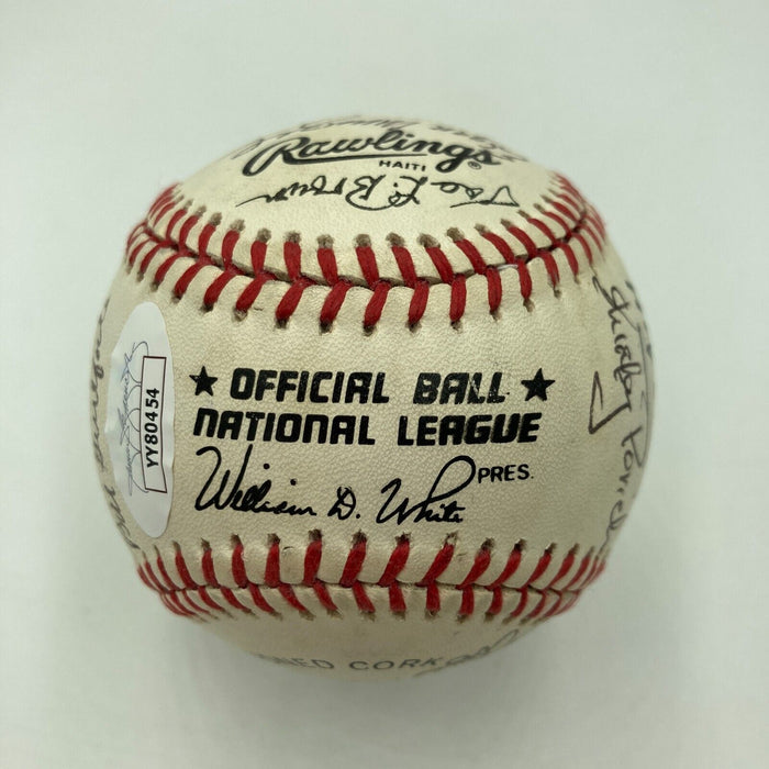 1992 Hall Of Fame Veterans Committee Signed Baseball Ted Williams JSA COA