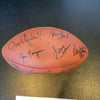 Johnny Unitas Sonny Jurgensen Quarterback Legends Signed Football JSA COA