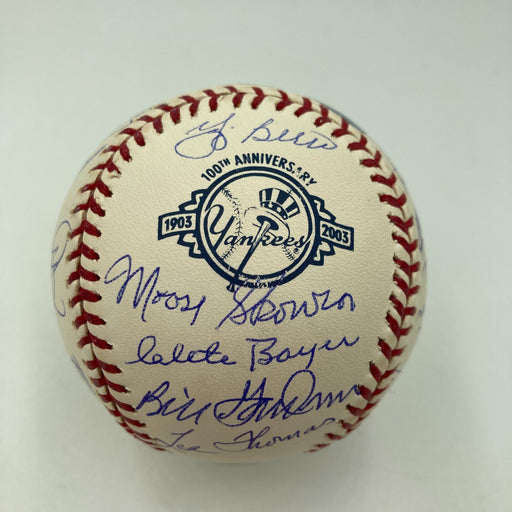 1961 New York Yankees World Series Champs Team Signed Baseball